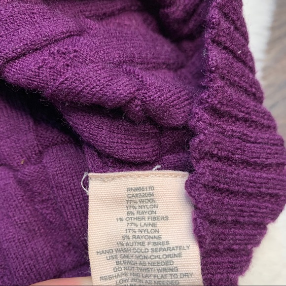 Anthropologie Little Yellow Button Ruffle Sweater - Picture 5 of 6